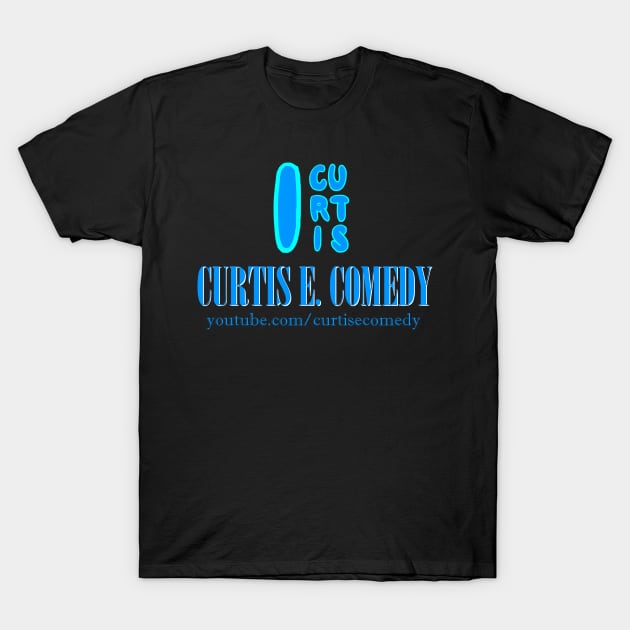 Curtis E. Comedy Logo T-Shirt by Curtis E.